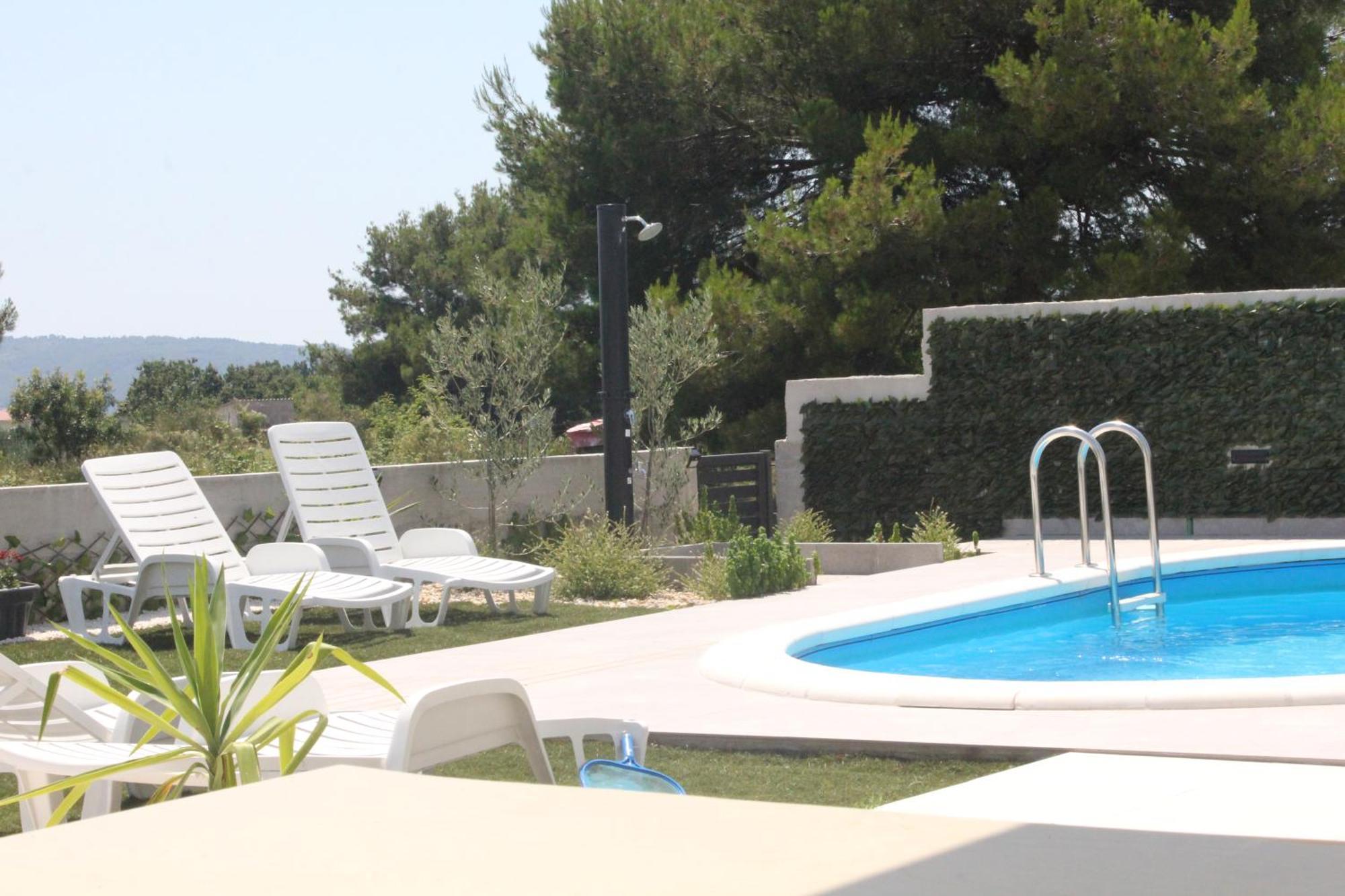 Villa Marta 3 Bedrooms, 2 Baths And Pool Kastel Stafilic ภายนอก รูปภาพ