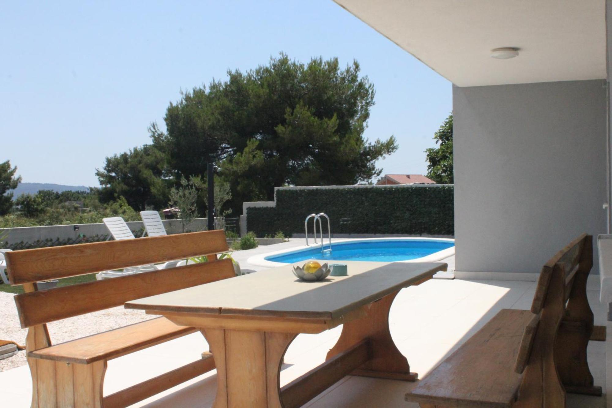Villa Marta 3 Bedrooms, 2 Baths And Pool Kastel Stafilic ภายนอก รูปภาพ